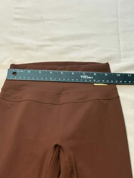 Gymshark x Whitney Simmons High Rise Scrunch Leggings Brown Size XS - Picture 8 of 8